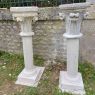 Deux chapiteaux avec colonne